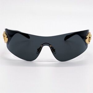 Versace Black and Gold Sunglasses VE2280
